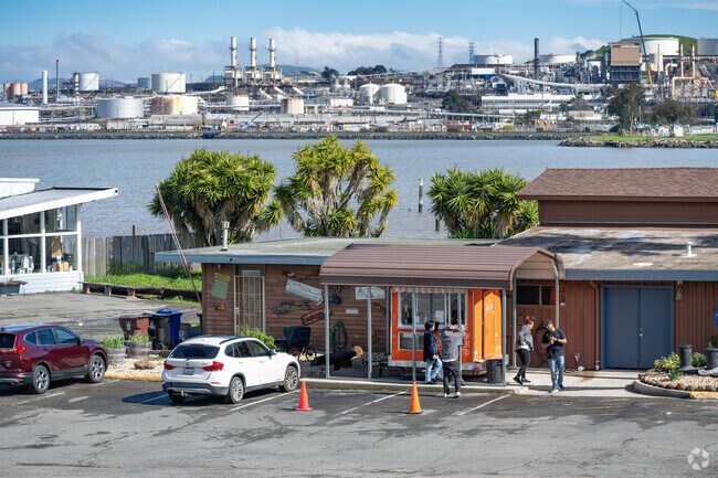 Locals get their coffee from Looney Bean Coffee at the Rodeo Marina.