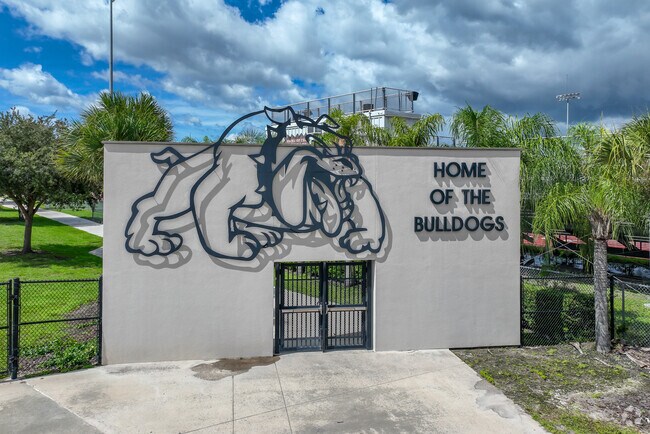 St Cloud Highschool, in Canoe Creek, is home to the Bulldogs.