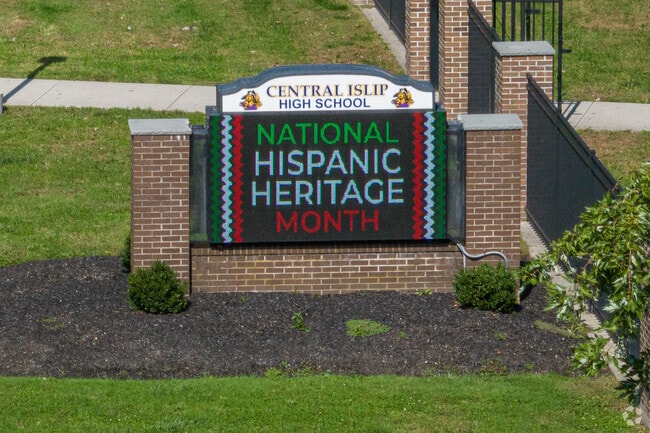 The marquee give us daily information.