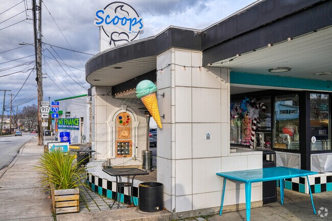 Scoops ice cream parlor is a great place to stop for a delicious treat in Bentleyville.