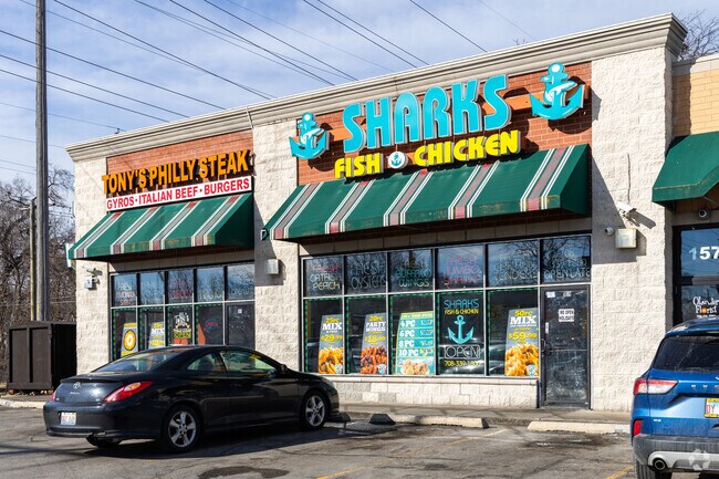 Sharks is a great lunch spot for residents of Harvey.