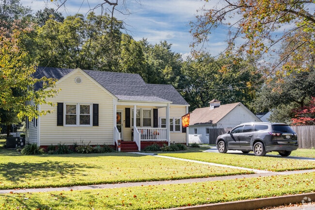 Ingleside homes often include porches that serve as quiet spots for morning coffee or chats.