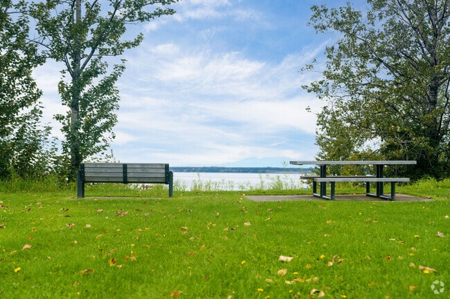 Take in a great view of the bay from Brown's Point Park.