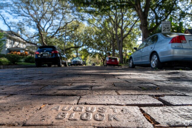 Experience the historic charm of Augusta Block's cobblestone streets in Euclid-St. Paul.