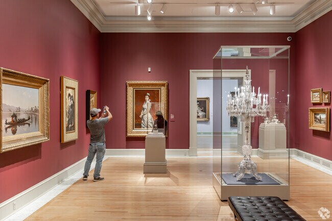 The Chrysler Museum has an impressive collection of art work for art lovers of Downtown Norfolk.