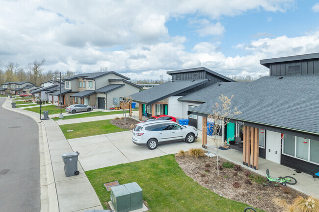 Live in a freshly built cape cod or cottage in one of Newaukum's housing developments.