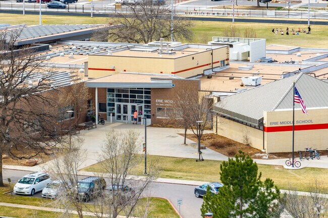 Erie Middle School has 731 students in grades 6-8.