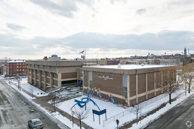 Vivien T. Thomas Medical Arts Academy serves grades 9 through 12 in west Baltimore.