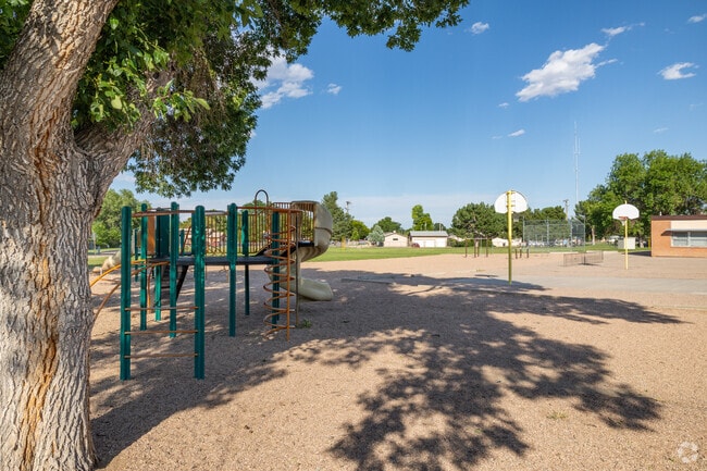 Plenty of activities are available at Highland Park Elementary School in Pueblo.