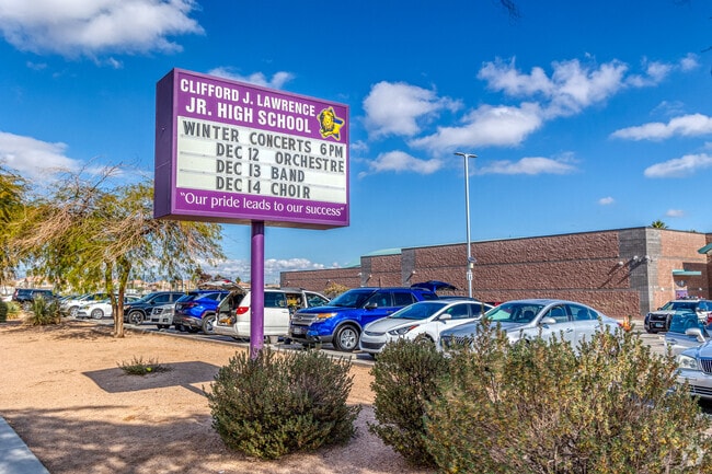 Clifford J Lawrence Junior High School is a great school for the neighborhood.