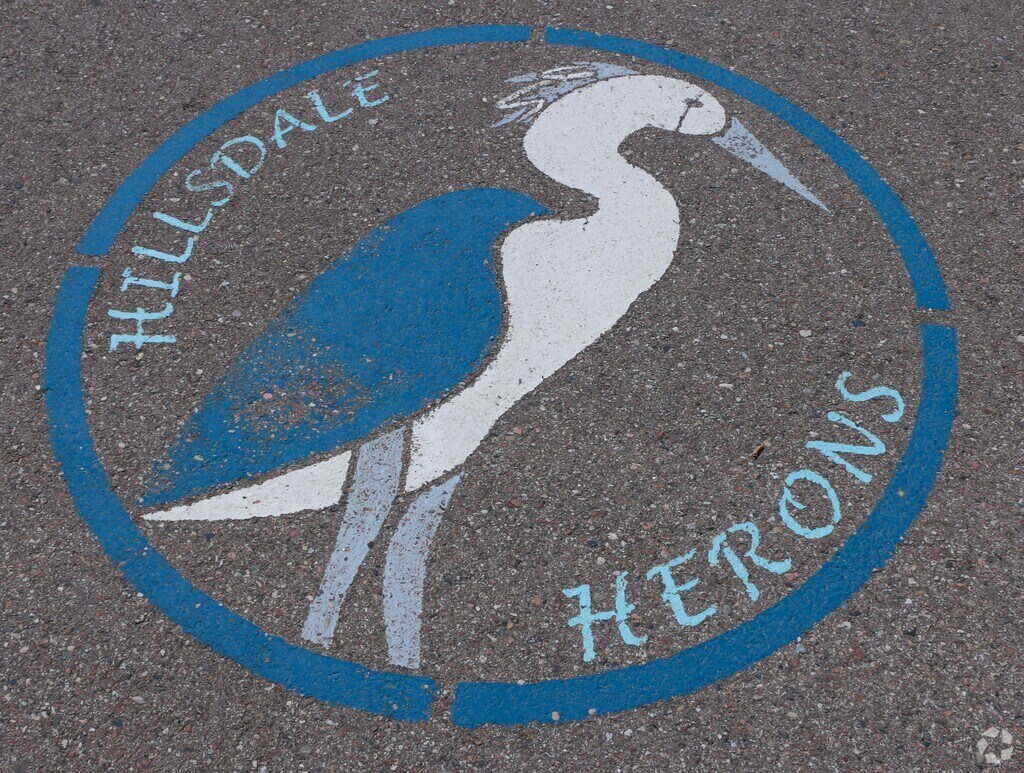 Hillsdale Elementary is home of the Herons.