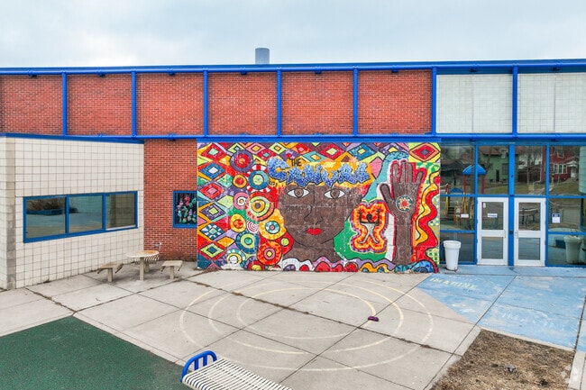 Hamline Elementary School has an overall graded C on Niche.