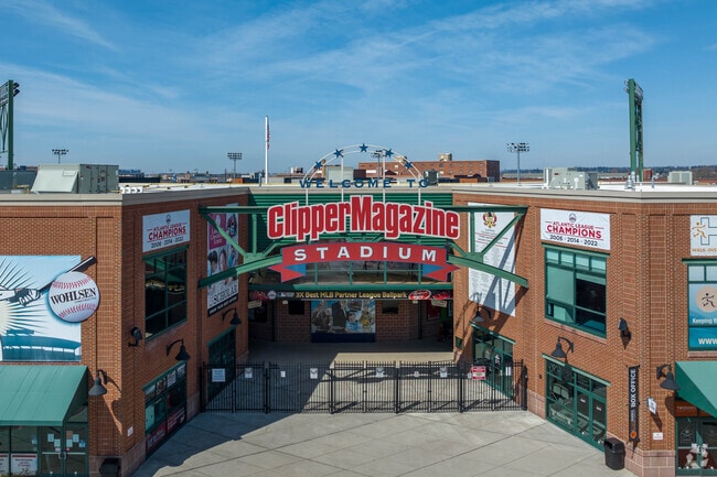 Clipper Magazine Stadium is home to the Lancaster Barnstormers baseball team.