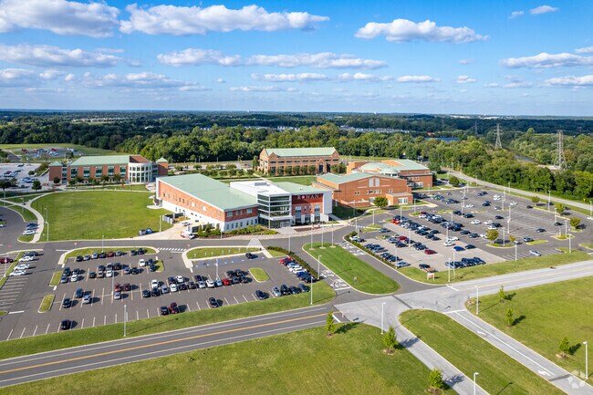 Study and learn at Rowan College at Burlington County, conveniently located off Route 38.