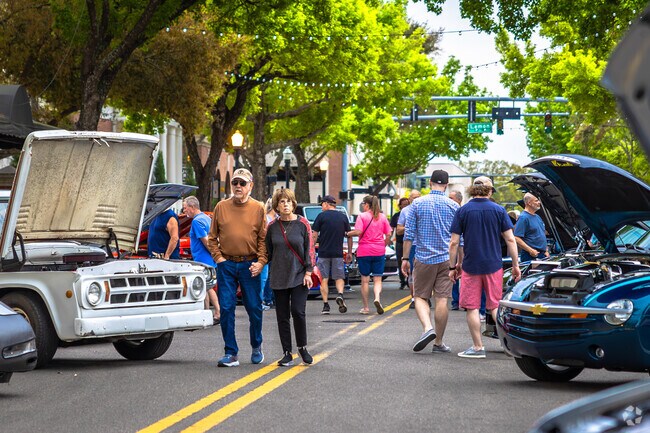 Bring out your classic car to the First Friday events held in Downtown Lakeland.