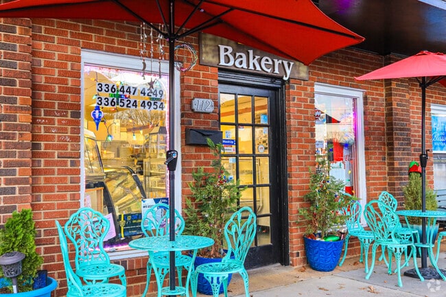 Residents stop in for baked goods at a popular Gibsonville bakery.