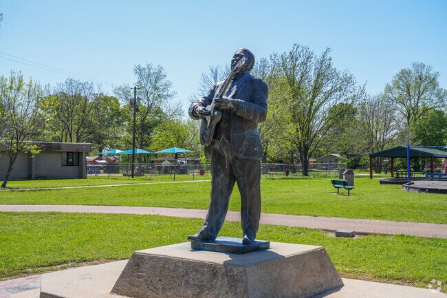 Home to the B.B. King Museum, Indianola celebrates its place in music history as the town where the blues legend once lived.