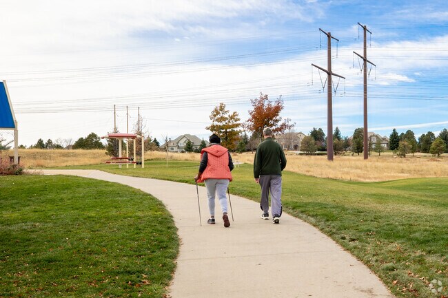 Get out for a walk in the parks in and around the Sapphire Pointe neighborhood.