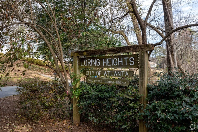 Loring Heights neighborhood is located south of Buckhead with over 300 homes.