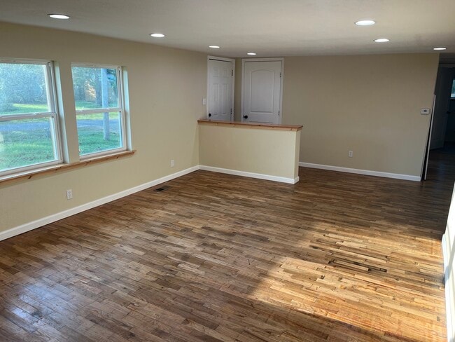 Living room and entry