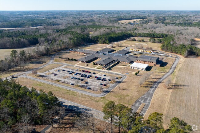 Bunn Middle School serves nearly 600 students in Bunn, NC.