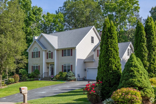 Larger homes in Orange are tucked away and surrounded by stunning greenery.