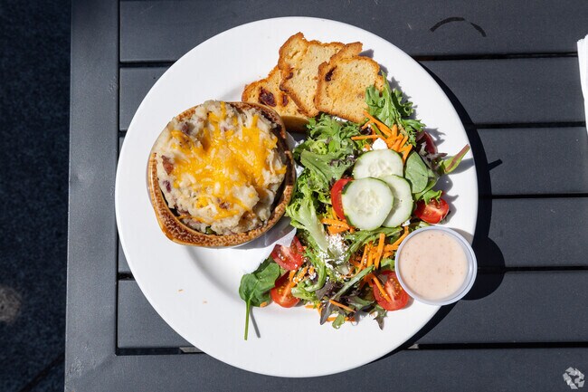 Grady's Public House near Kevanna Park serves Cottage Pie and other pub favorites.