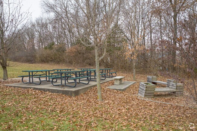Rock Creek Elementary School's outdoor classroom is located at the back of the property.