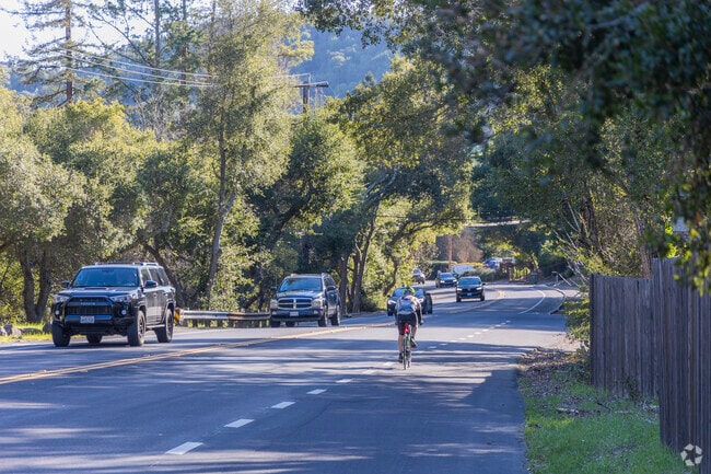 Moraga Way serves as the main thoroughfare in and out of the Del Rey neighborhood.