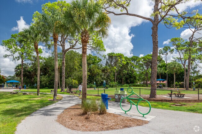 Bonita Springs Dog Park is a large park for dogs of all sizes in Bonita Springs East.