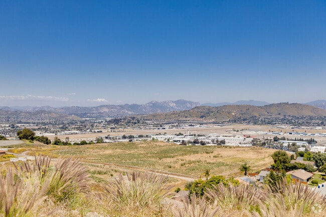 A view from homes at higher elevations in Fletcher Hills.