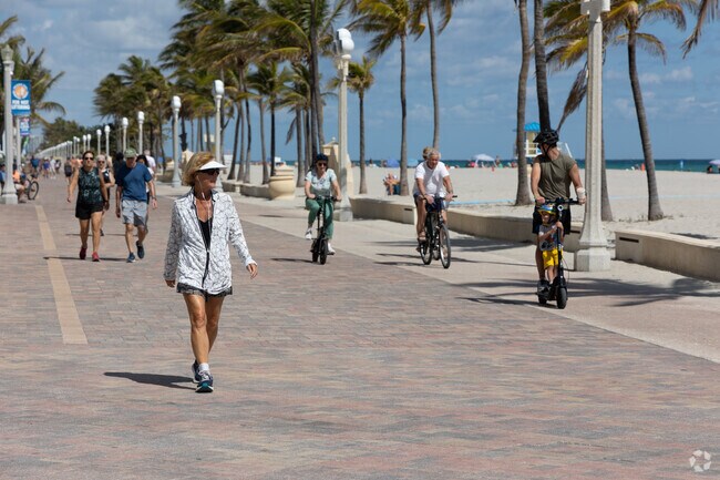 Liberia residents love their strolls on the beach front walk.