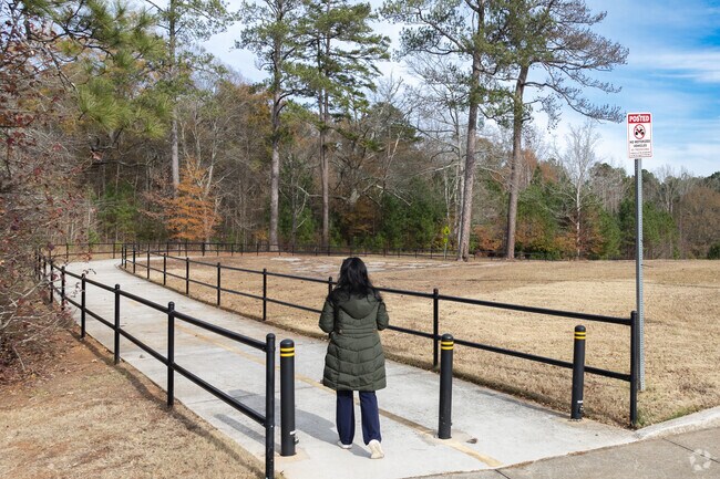 Locals can take long strolls and soak in the scenic views at The Wolf Creek Multi-Use Trail.