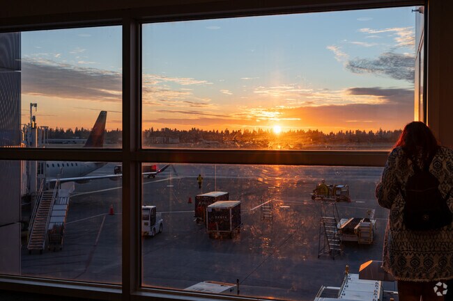 Fly to your next destination from New Market’s nearby SeaTac International Airport.