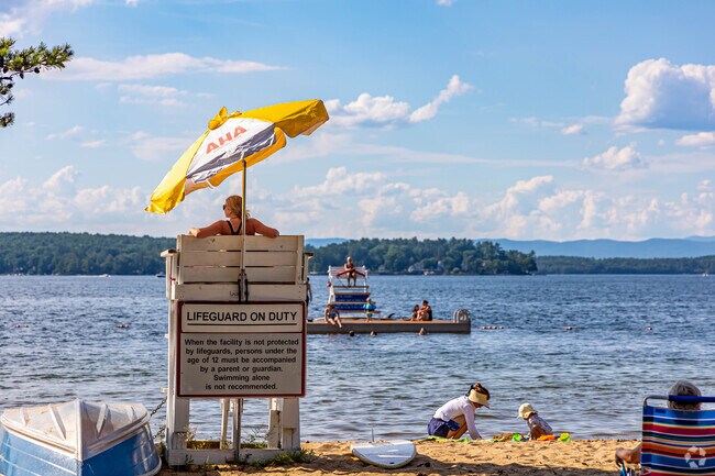 Gilford Beach is the perfect place to spend your summer days and it's open to Gilford residents.