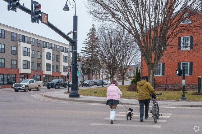The five corners region of Essex Junction is best explored on foot as the sourrounding area is very walkable.