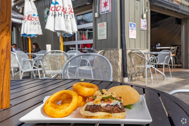 For a juicy burger, head to Smoky Jo's in Goodenow, where every Monday it's half-priced burgers.