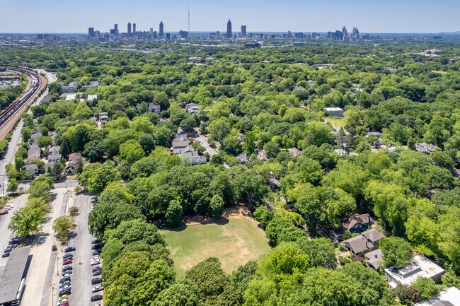 Iverson Park sits on the southern border of the Edgewood neighborhood.