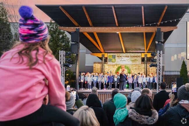 Holiday Glow features lively Christmas performances by various guests, including local schools.
