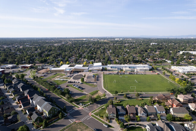 Montview High School is conveniently located in the Central Park neighborhood of Denver.