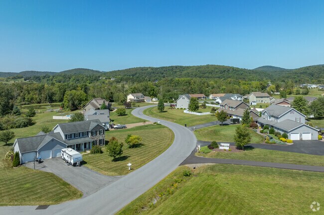 Wolf Township has a handful of subdivisions in its rural setting, including more modern ones.