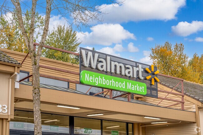 Walmart Neighborhood Market is central for groceries and necessities in Marylhurst.
