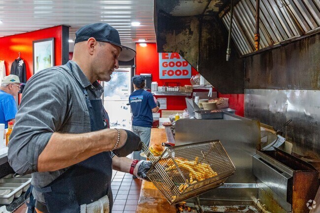 Johnny's Big Burger is a local establishment serving fresh made burgers in Clarksville.