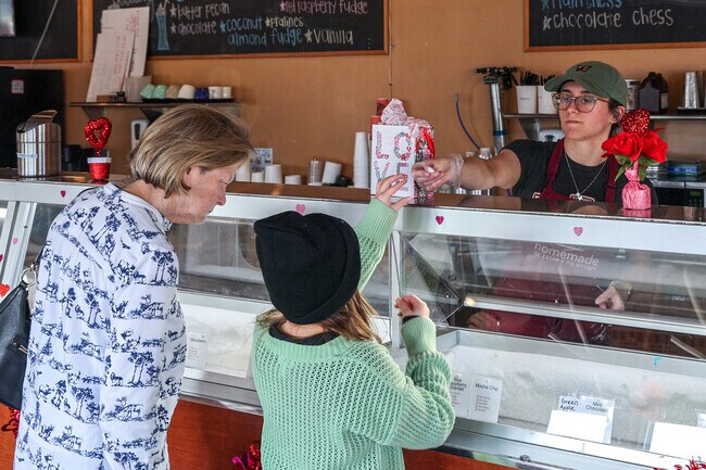 Sample the many flavors at The Homemade Ice Cream and Pie Kitchen in Bellewood.