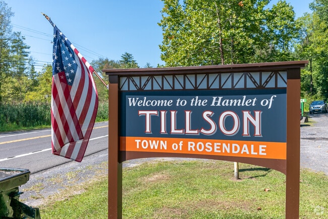 Welcome to the peaceful hamlet of Tillson, a place nature lovers will appreciate.