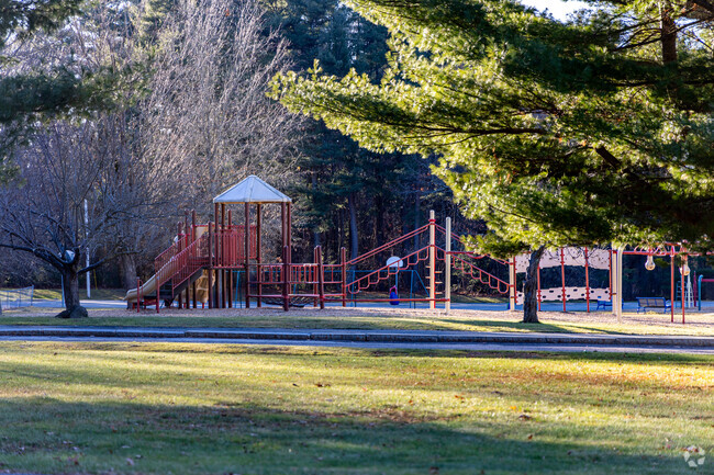 The playground at the Henry C. Sanborn Elementary School in Andover, MA.