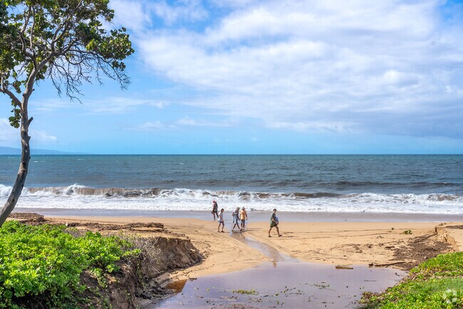 Early morning is a great time to enjoy the beach before the crowds arrive.