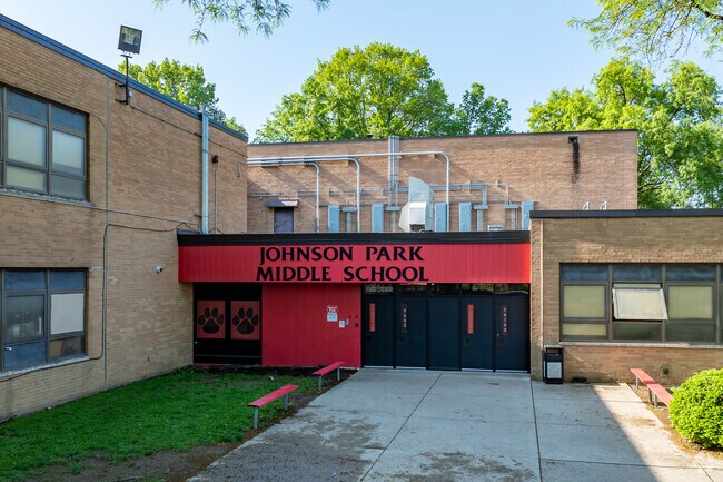 Johnson Park Middle School earns a C-minus Niche score.