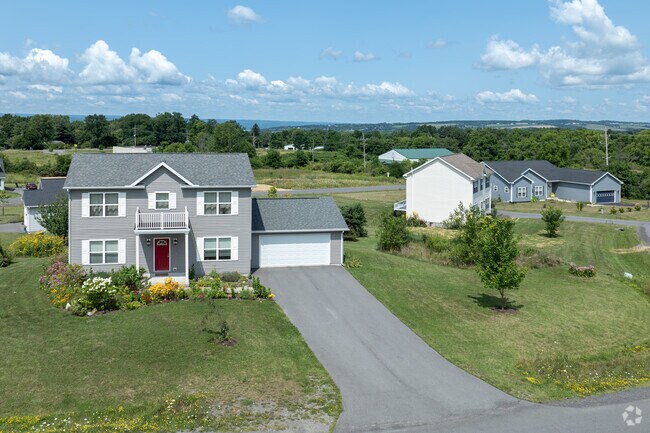 Colonial homes are available in South Lansing.