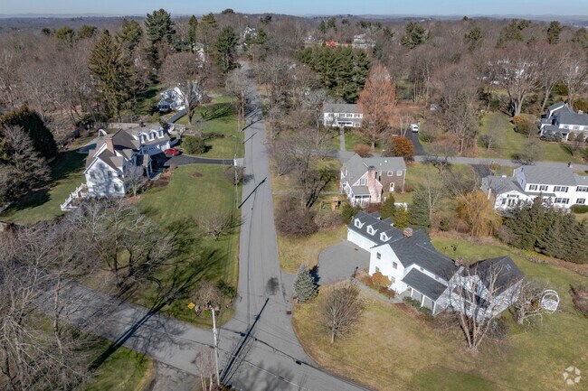 West Place homes in eastern Chappaqua provide tranquility and nice sized yards.